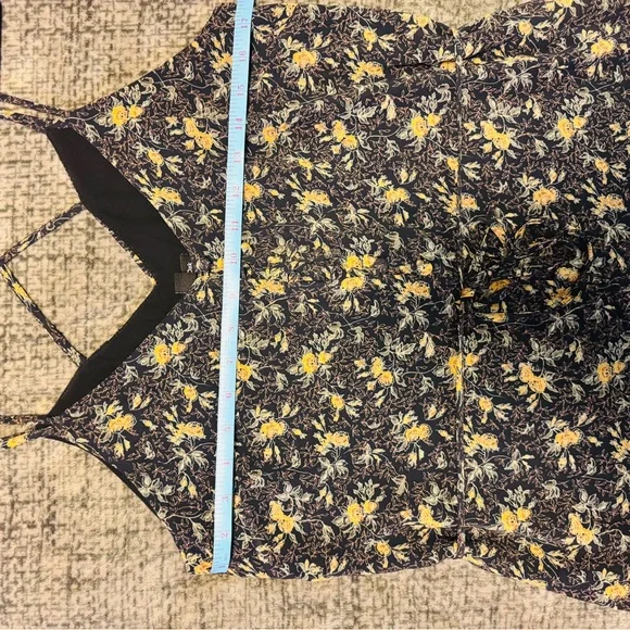 Frank + Oak Floral Sleeveless Jumpsuit - M - Picture 8 of 12